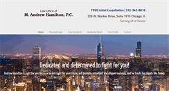 Desktop Screenshot of mandrewhamilton.com